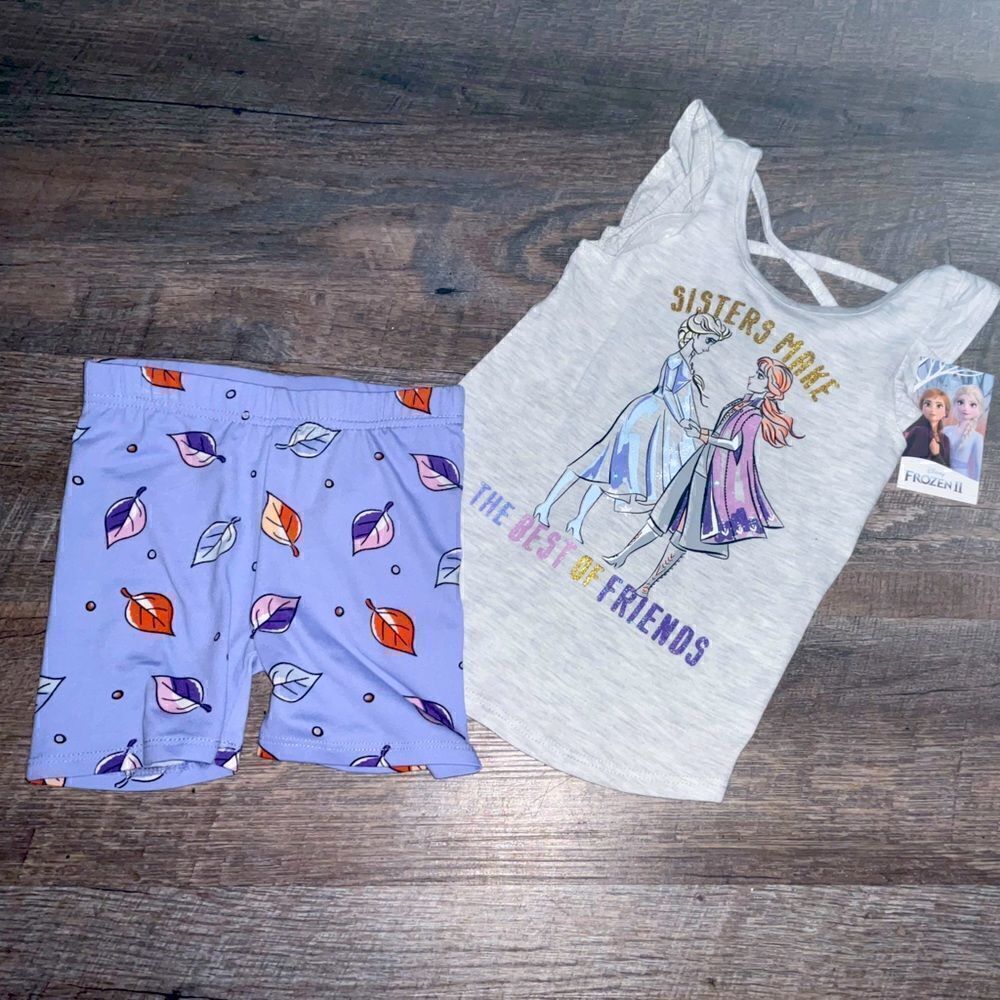 Frozen Toddler Girls Outfit Set
